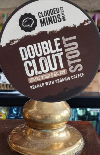 Double Clout Stout 6.6%, Clouded Minds Brewery, England
