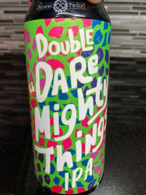 Double dare mighty things 10.0%, The Brewing Projekt, United States