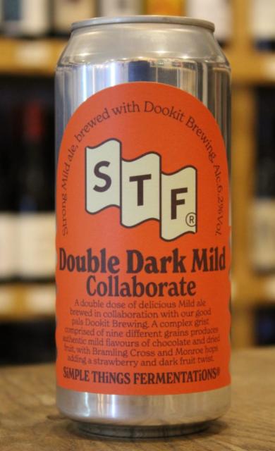 Double dark mild 6.2%, Simple Things Fermentations, Scotland