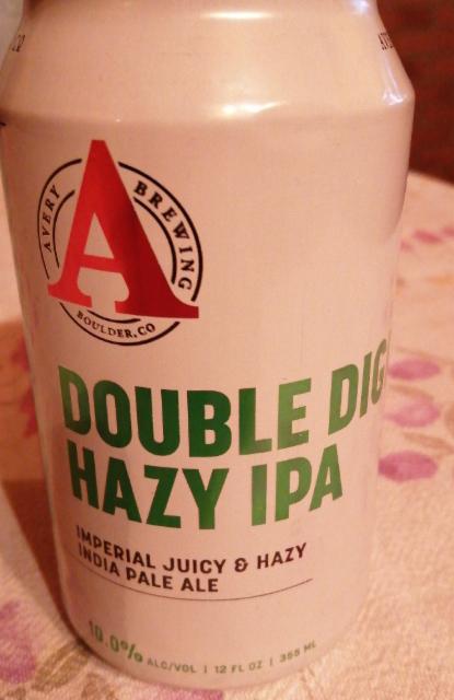 Double Digit Hazy IPA 10.0%, Avery Brewing Company, United States