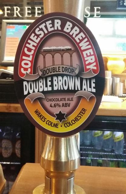 Double Drop Double Brown Ale 4.6%, Colchester Brewery, England