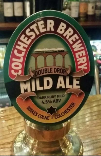 Double Drop Mild Ale 4.5%, Colchester Brewery, England