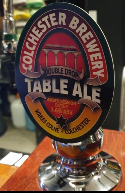 Double Drop Table Ale 3.6%, Colchester Brewery, England