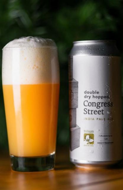 Double Dry Hopped Congress Street 7.2%, Trillium Brewing Company, United States