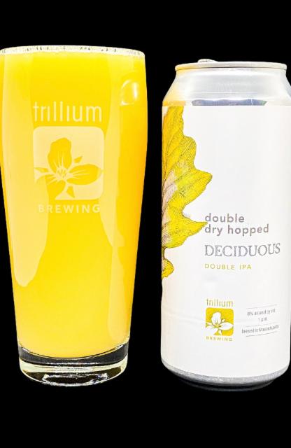Double Dry Hopped Deciduous (2020) 8.0%, Trillium Brewing Company, United States
