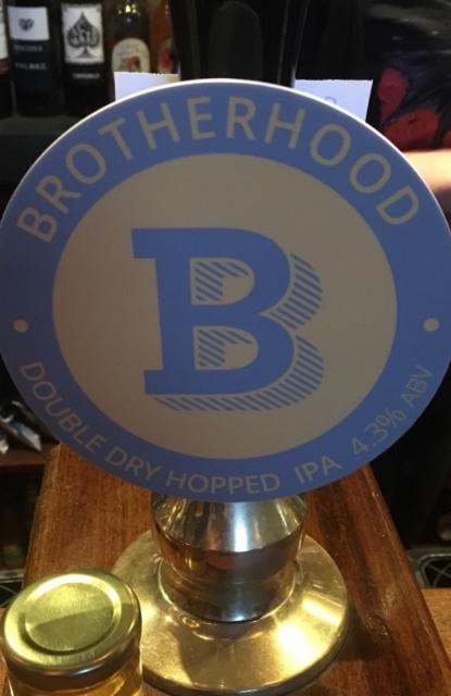 Double Dry Hopped IPA 4.3%, Brotherhood Brewery, England