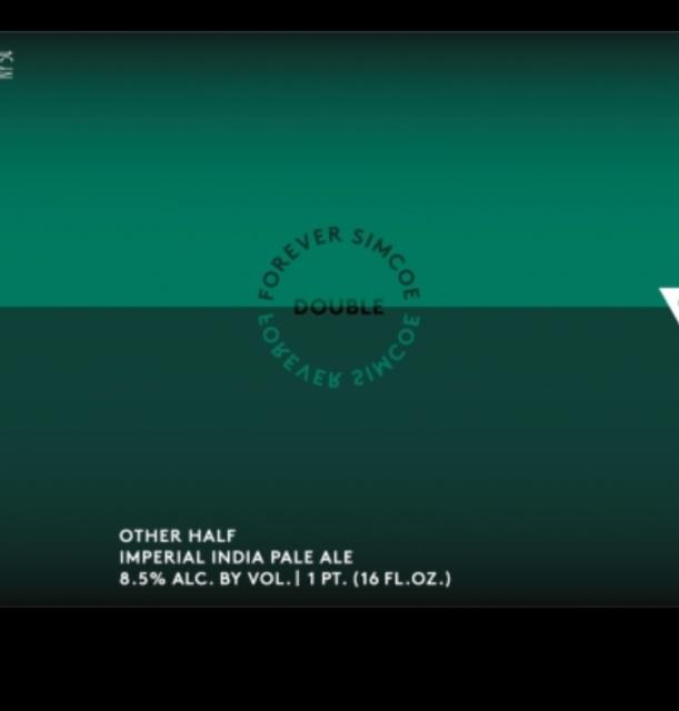 Double Forever Simcoe 8.5%, Other Half Brewing Co., United States