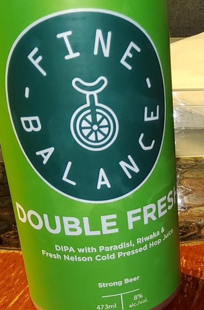 double fresh 8.0%, Fine Balance Brewing Company, Canada