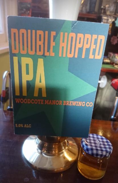 Double Hopped IPA 5.0%, Woodcote Manor Brewing Company Limited, England