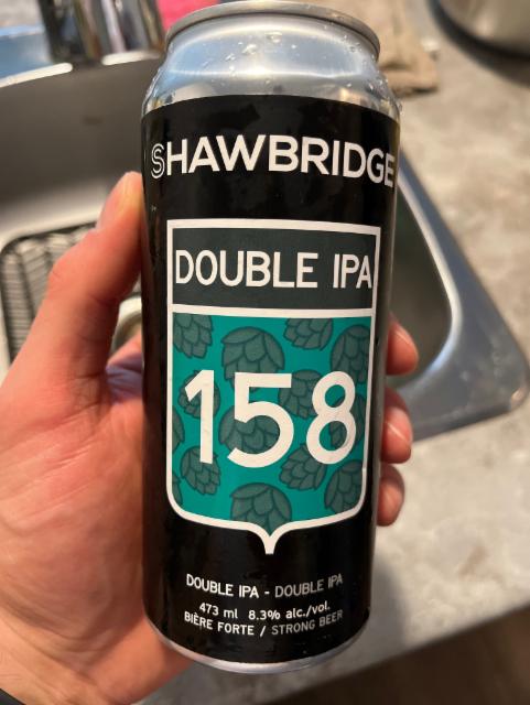 Double IPA 158 8.3%, Shawbridge - Microbrasserie et Charcuteries, Canada