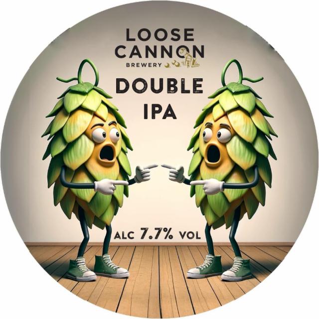 Double IPA 7.7%, Loose Cannon Brewery, England