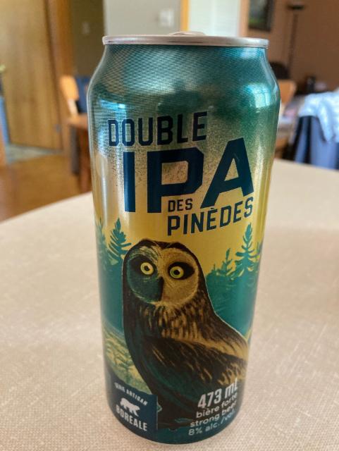 Double ipa des pinèdes 8.0%, Boréale - Brasseurs du Nord, Canada