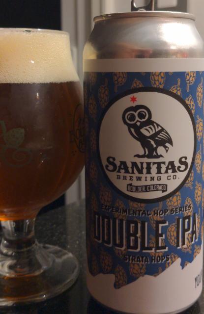 Double IPA Strata Hops 9.7%, Sanitas Brewing Company, United States