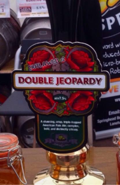 Double Jeopardy 7.5%, Springhead Fine Ales, England
