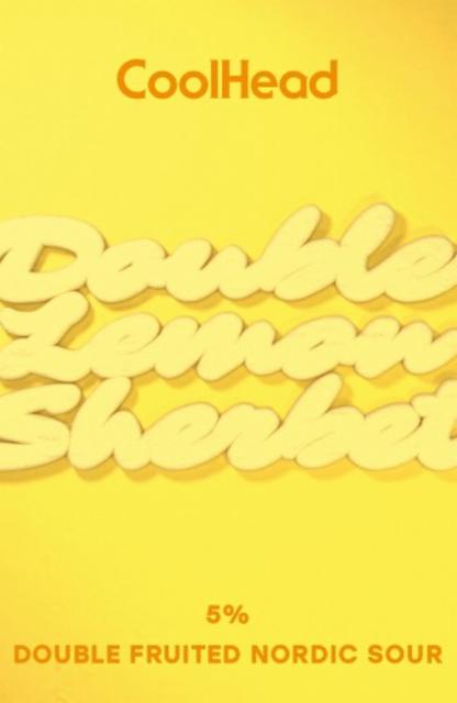 Double Lemon Sherbet 5.0%, CoolHead Brew, Finland