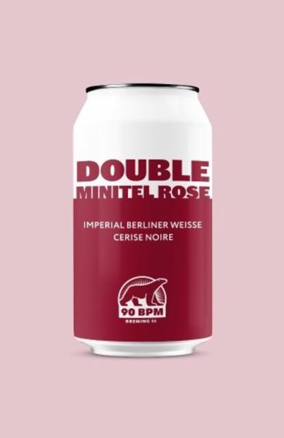 Double Minitel Rose 8.4%, 90 BPM Brewing Co., France