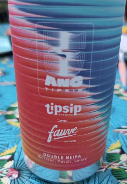5 Ans Tipsip - Collab Fauve - Double NEIPA, Tipsip Brewing (Ex Tipsy Brewing)