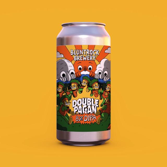 Double Pagan 8.0%, Bluntrock Brewery, England