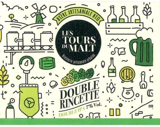Double Rincette 7.0%, Les Tours Du Malt, France