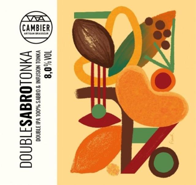 Double Sabro Tonka 8.0%, Brasserie Cambier, France