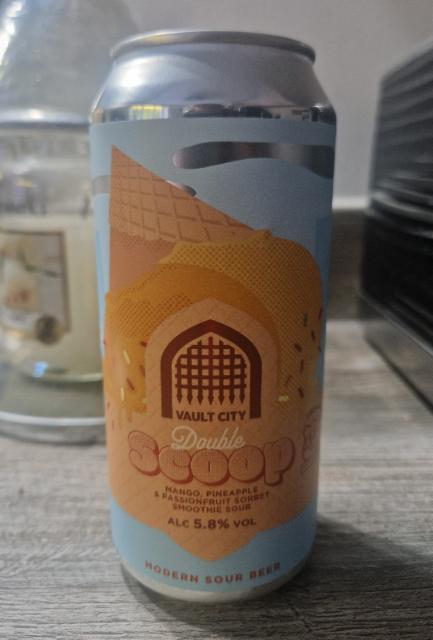 double scoop 5.8%, Vault City Brewing, Scotland
