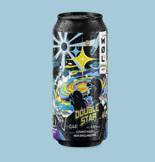 Double Star Cosmic Hazy 6.0%, Zum Wol BrauArt, Germany