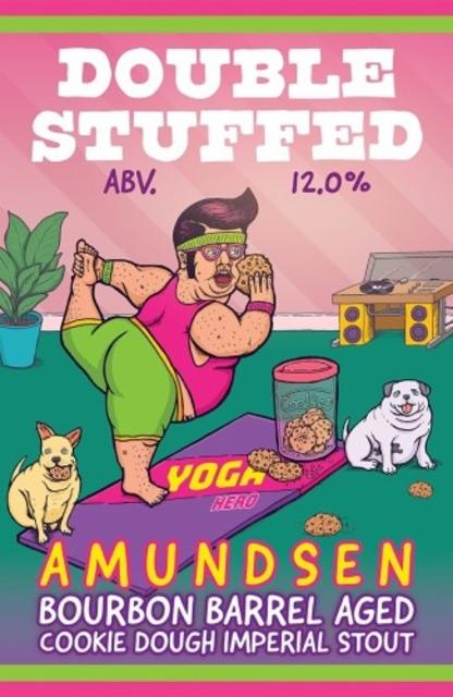 Double Stuffed Bourbon BA Cookie Dough Imperial Stout 12.0%, Amundsen Bryggeri, Norway