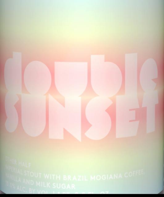 Double Sunset (Brazilian Mogiana Coffee) 13.0%, Other Half Brewing Co., United States