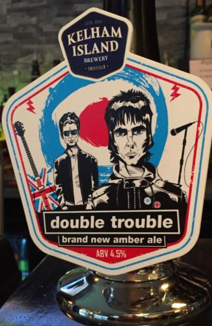 Double Trouble 4.5%, Kelham Island Brewery, England