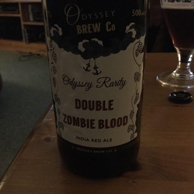 Double Zombie Blood 7.0%, Odyssey Brew Co, England