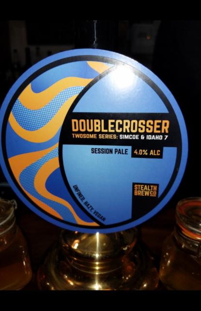 Doublecrosser - Simcoe & Idaho 7 4.0%, Stealth Brew, England