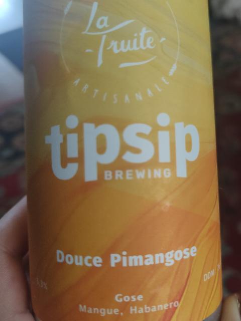 Douce Pimangose, Tipsip Brewing (Ex Tipsy Brewing)