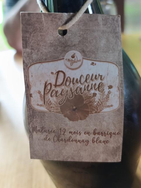 douceur paysanne BA (chardonnay blanc) 7.0%, Brasserie Nectar Bohème, Belgium