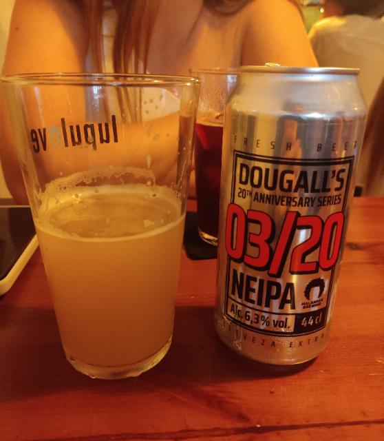 Dougall's 03/20 6.3%, Cerveza DouGall's, Spain