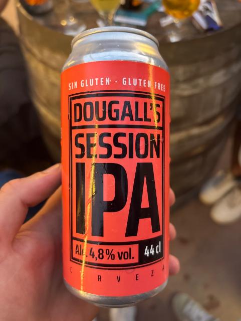 dougall's session ipa 4.8%, Cerveza DouGall's, Spain