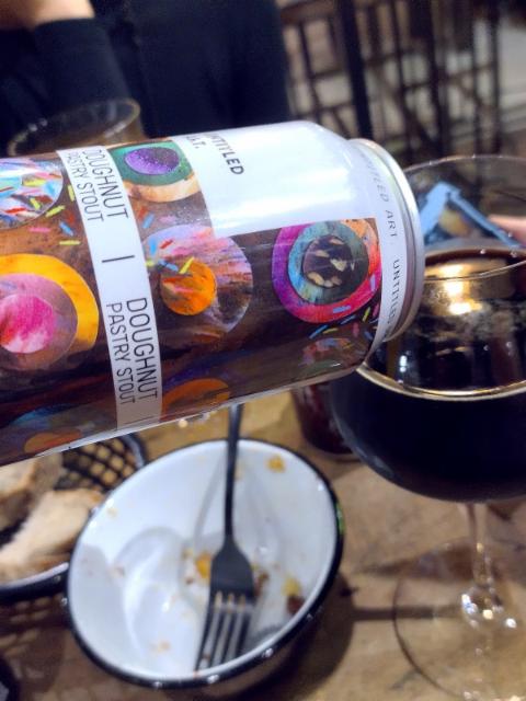 Doughnut Pastry Stout 8.0%, Untitled Art, United States