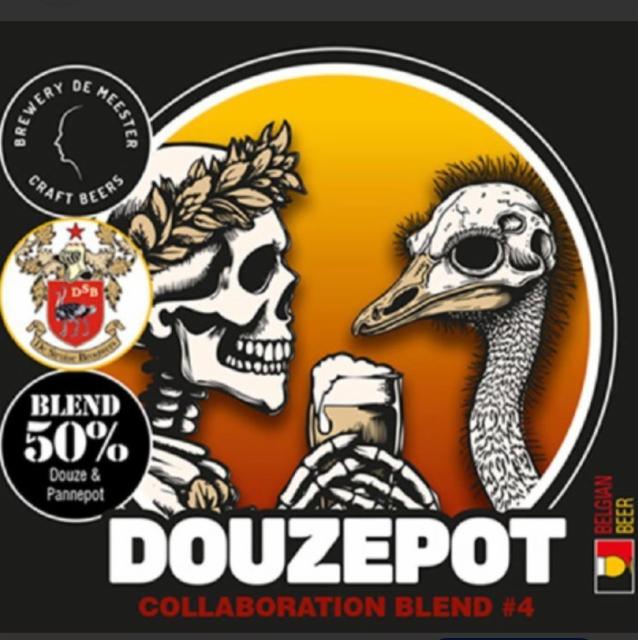 douzepot Collaboration blend #4 10.5%, Brewery De Meester, Belgium