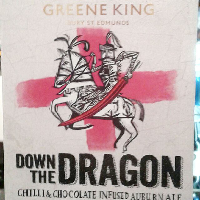 Down The Dragon 4.8%, Greene King, England