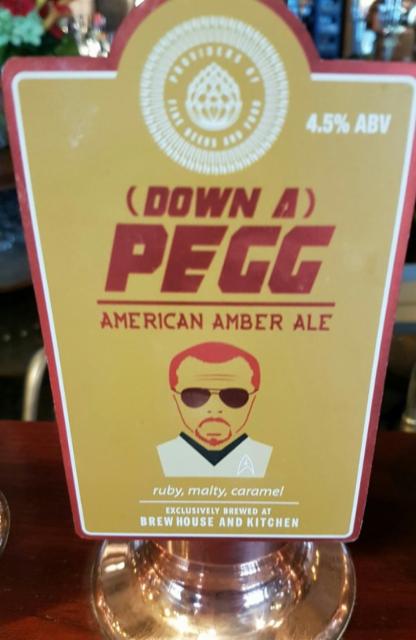 (Down A)Pegg 4.5%, Brewhouse & Kitchen, England