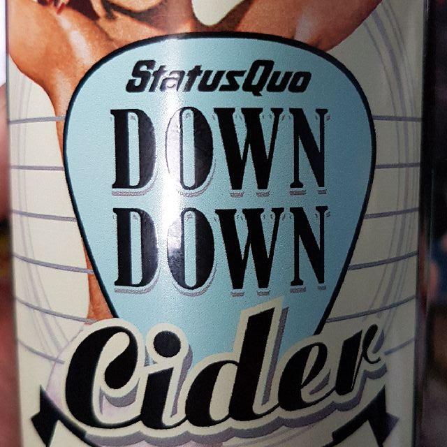 StatusQuo Down Down Cider 4.6%, Celtic Marches Beverages, England