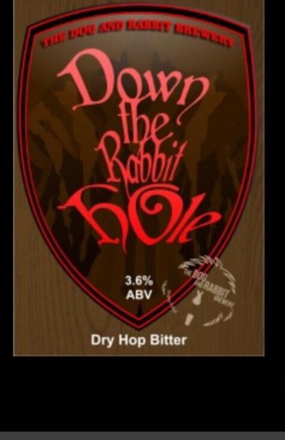 Down The Rabbit Hole 3.6%, The Dog And Rabbit Brewery, England