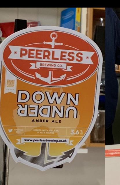 Down Under 3.6%, Peerless Brewing Company, England