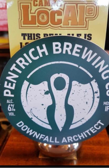 Downfall Architect 6.0%, Pentrich Brewing, England