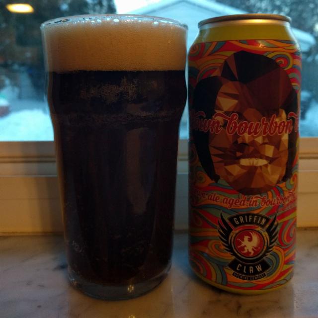 Downtown Bourbon Brown 9.0%, Griffin Claw Brewing Company, United States