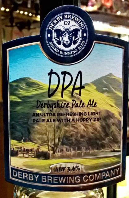 DPA - Derbyshire Pale Ale 3.6%, Derby Brewing, England