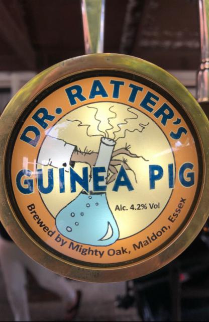 Dr. Ratter's Guinea Pig 4.2%, The Mighty Oak Brewing Company, England