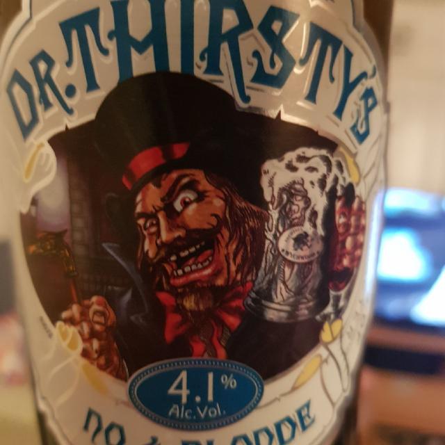 Dr. Thirsty's No. 4 Blonde 4.1%, Wychwood Brewery (Marston's Brewery), England
