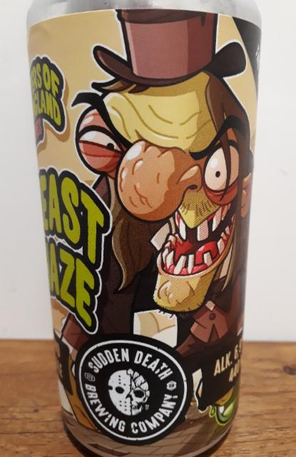 Dr. Yeast And Mr. Haze (2020) 6.9%, Sudden Death Brewing Co., Germany