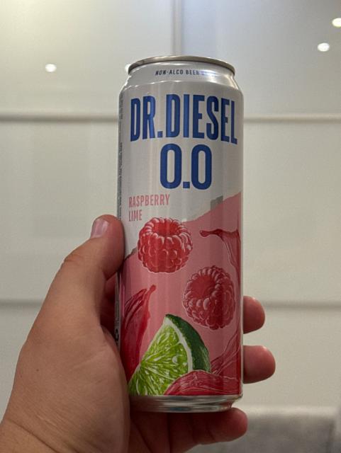 Dr.Diesel Raspberry Lime 0.3%, Obedinyonnye Pivovarni – Kholding / Объединенные Пивоварни – Холдинг, Russia