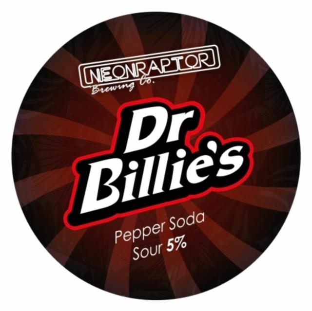 Dr Billie's Pepper Soda 5.0%, Neon Raptor Brewing Co., England